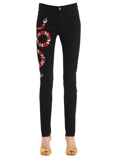 gucci jeans ladies|gucci snake jeans women.